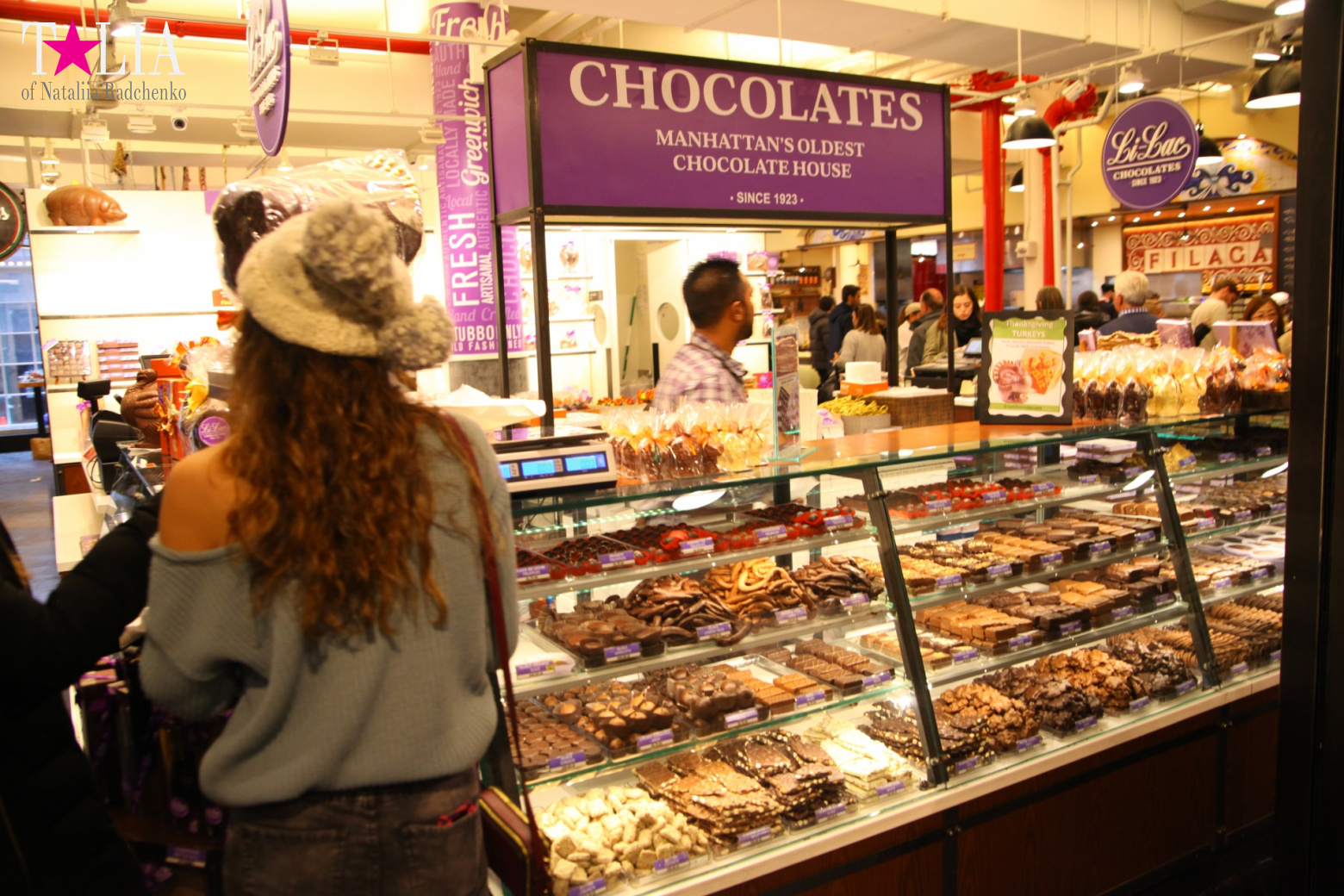 Our Thanksgiving day 2016 in Chelsea Market of New York City